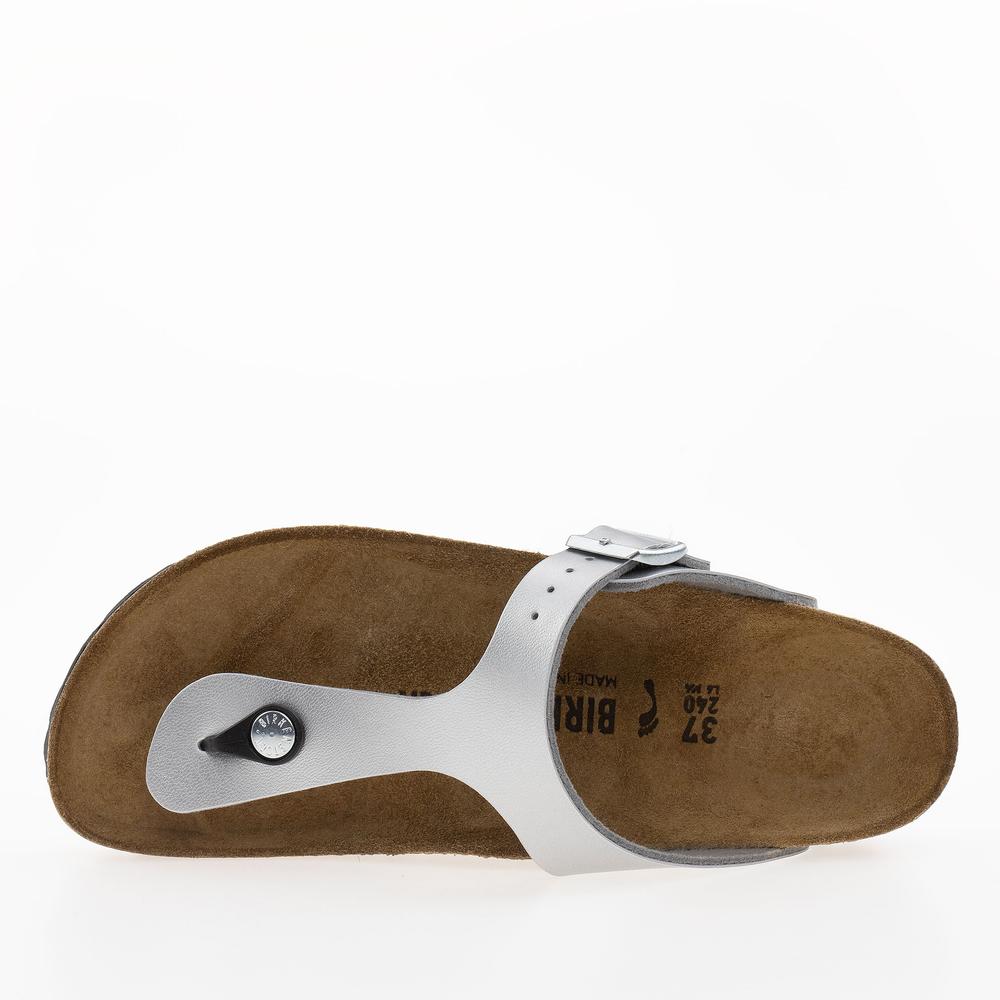 Flip Flop Birkenstock Gizeh 43853 - ezüst