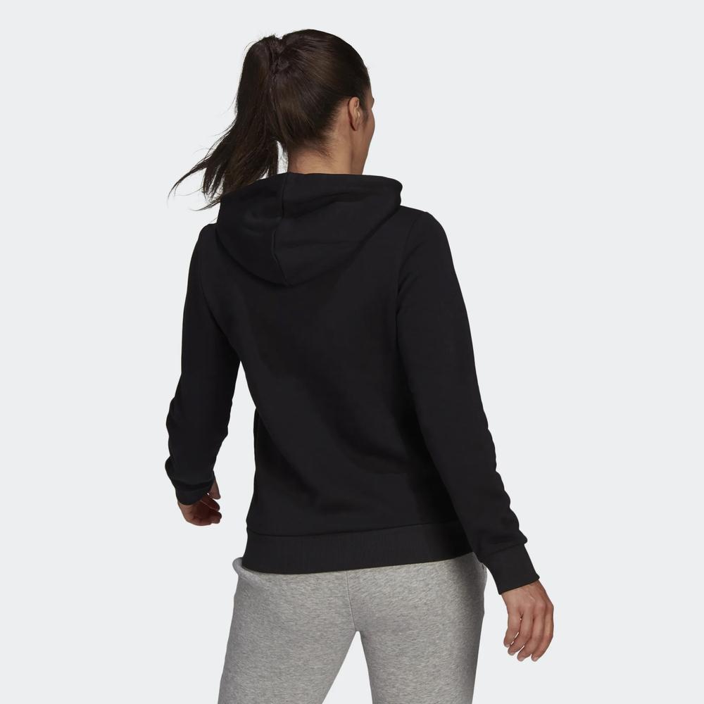 Pulóver adidas Loungewear Essentials Logo Fleece Hoodie GL0653 - fekete