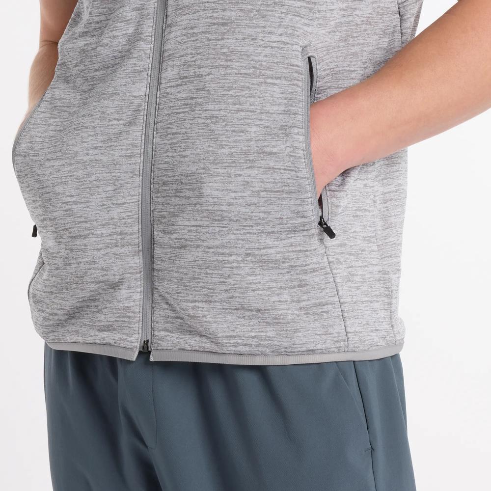 Férfi mellény New Balance MV51200AG - szürke