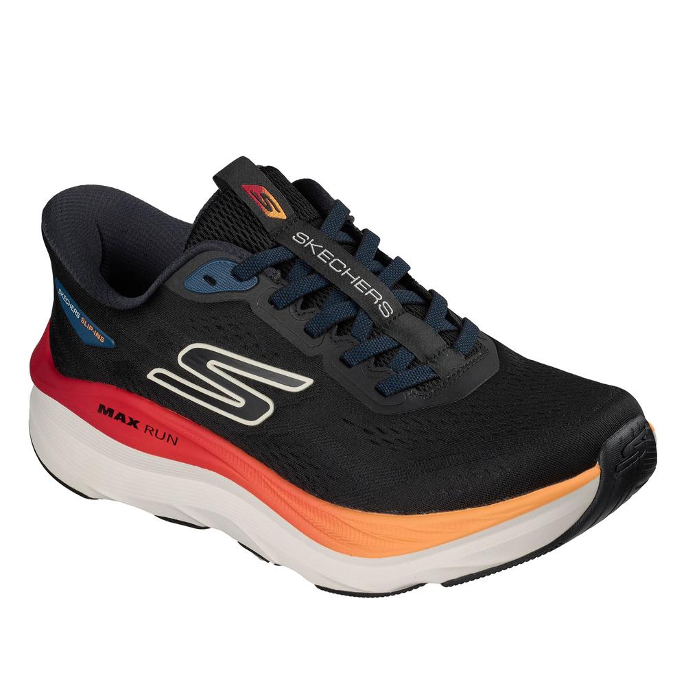 Cipő férfi Skechers Slip-ins: Max Run 221000BKMT - fekete
