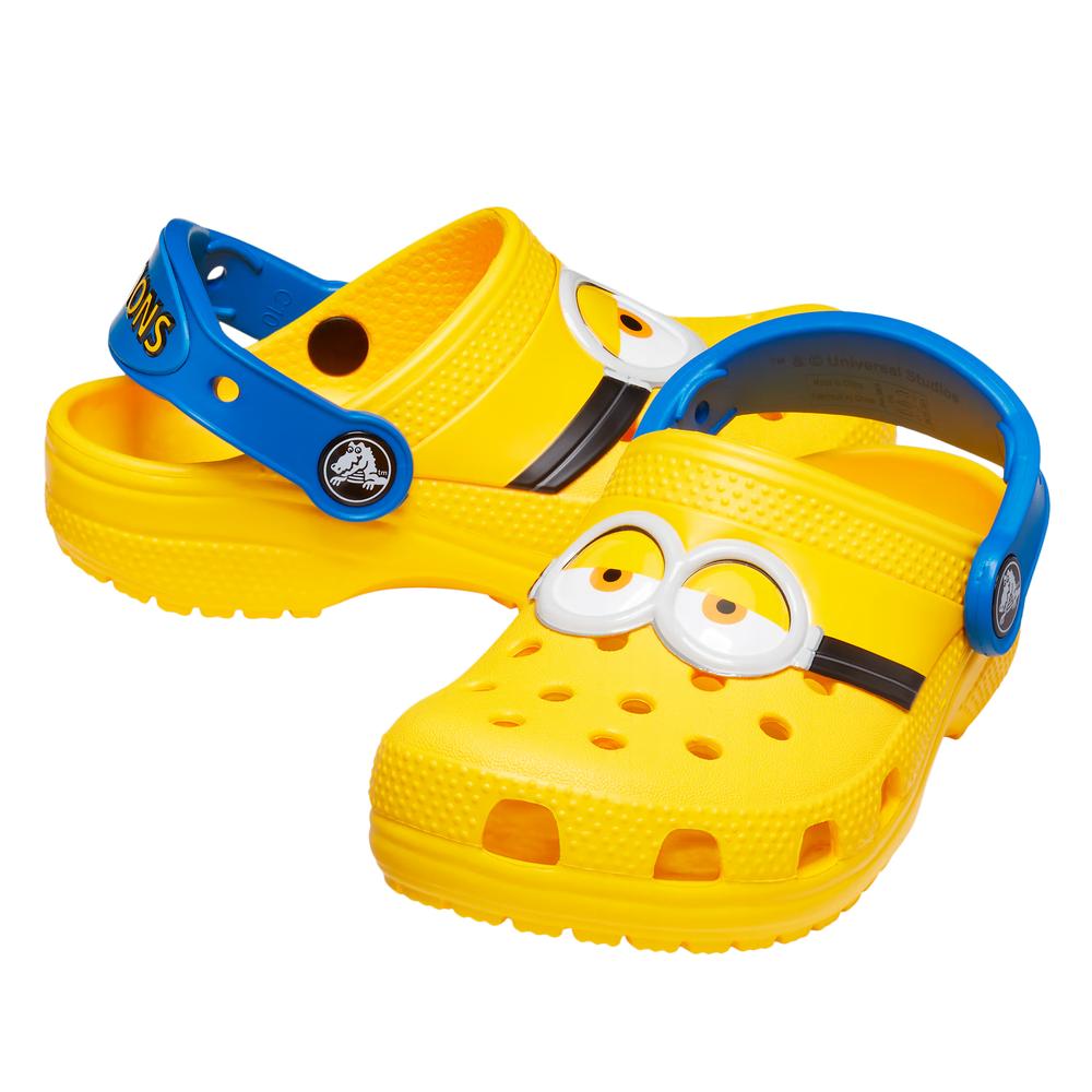 Flip Flop Crocs Toddler Fun Lab Classic I Am Minions Clog 206810-730 - sárga