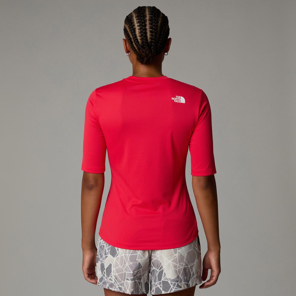 Női póló The North Face Shadow 0A87TW6IE1 - piros