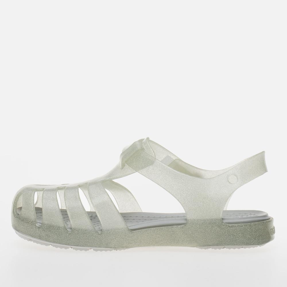 Szandál Crocs Isabella Sandal 208444-0IC - szürke
