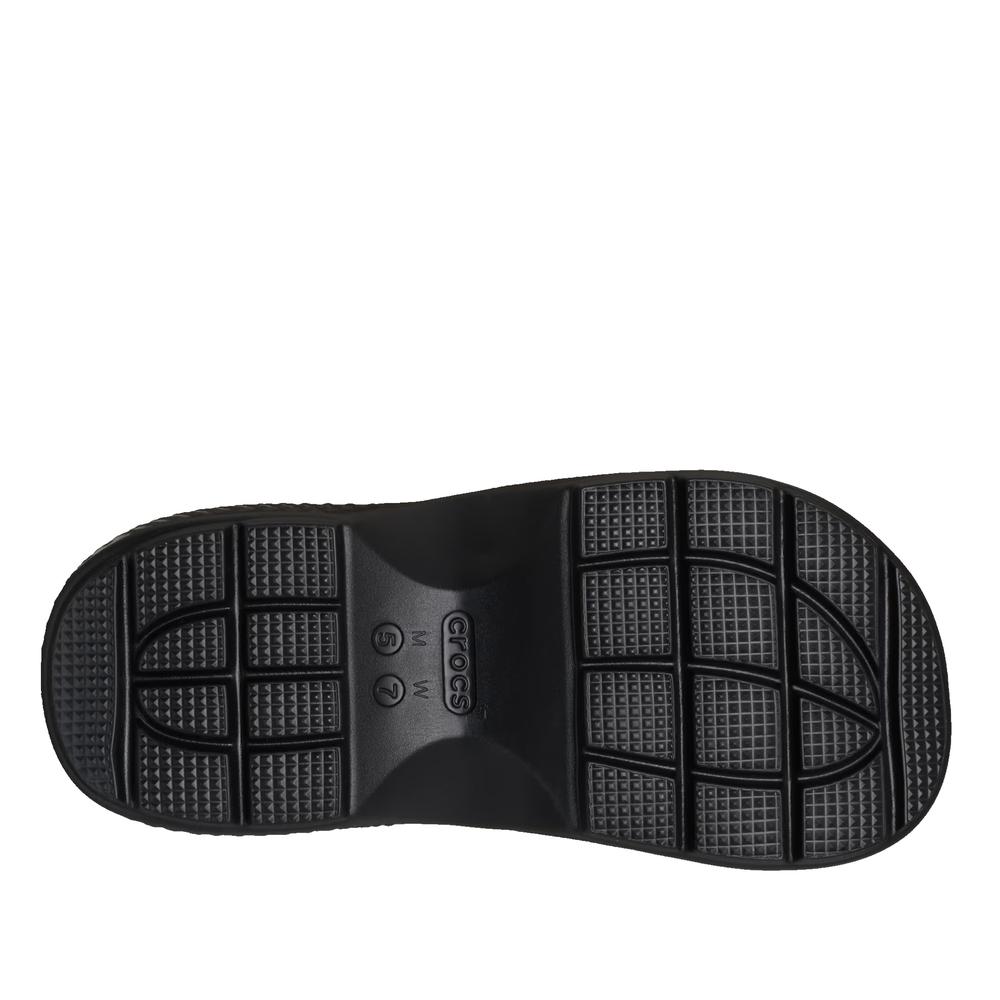 Flip Flop Crocs Stomp Clog 209347-001 - fekete