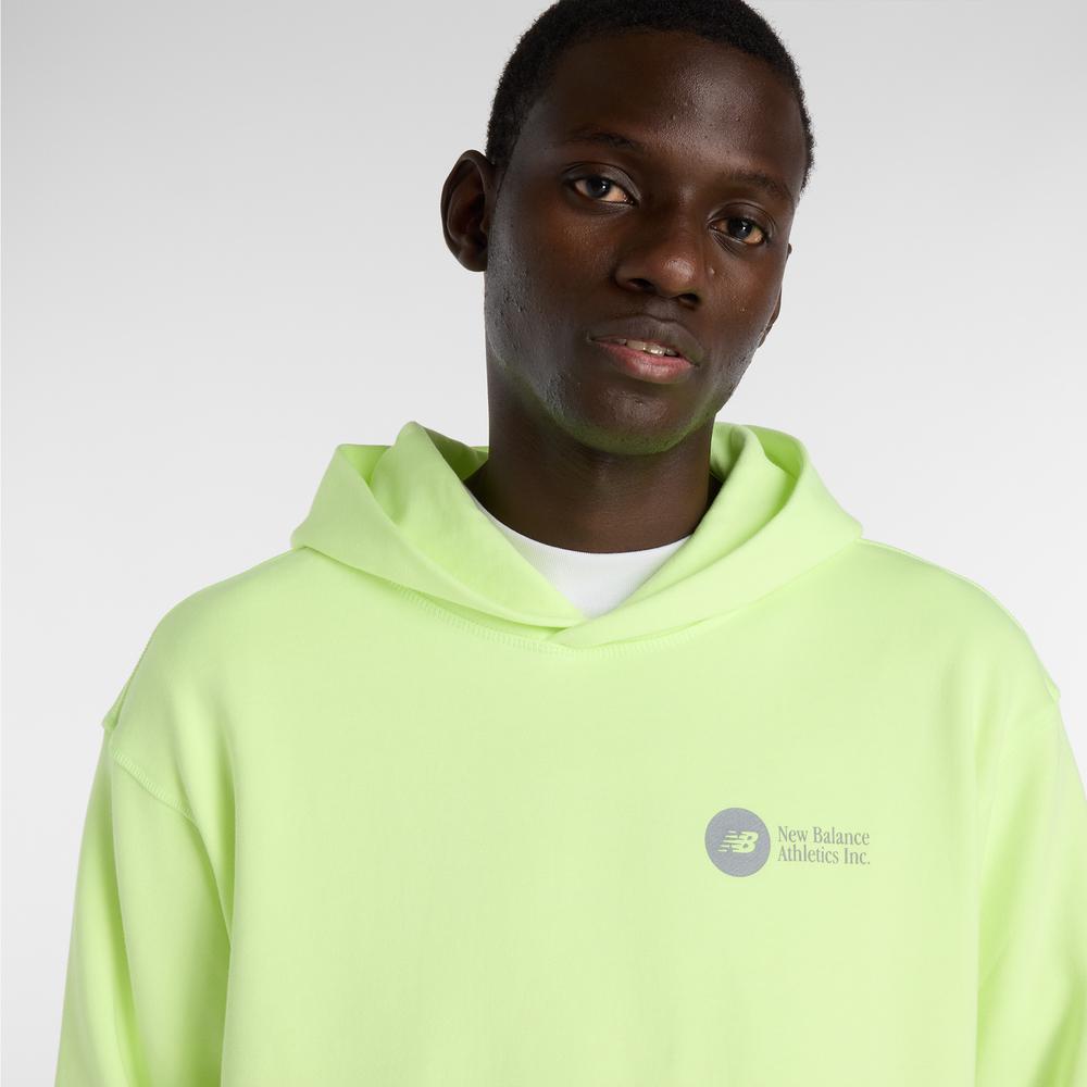 Férfi felső New Balance MT61M4JOAFG - zöld