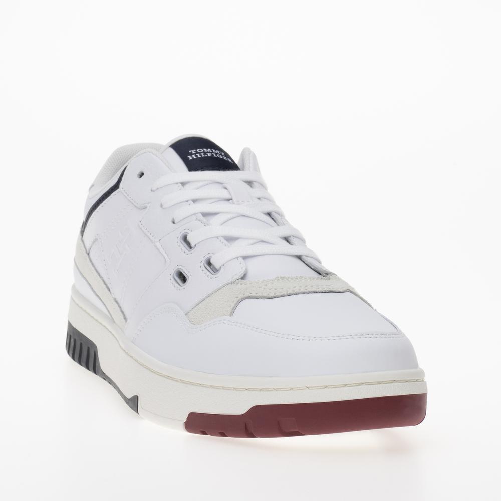 Cipő Tommy Hilfiger Basket Street Mix FM0FM04970-YBS - fehér