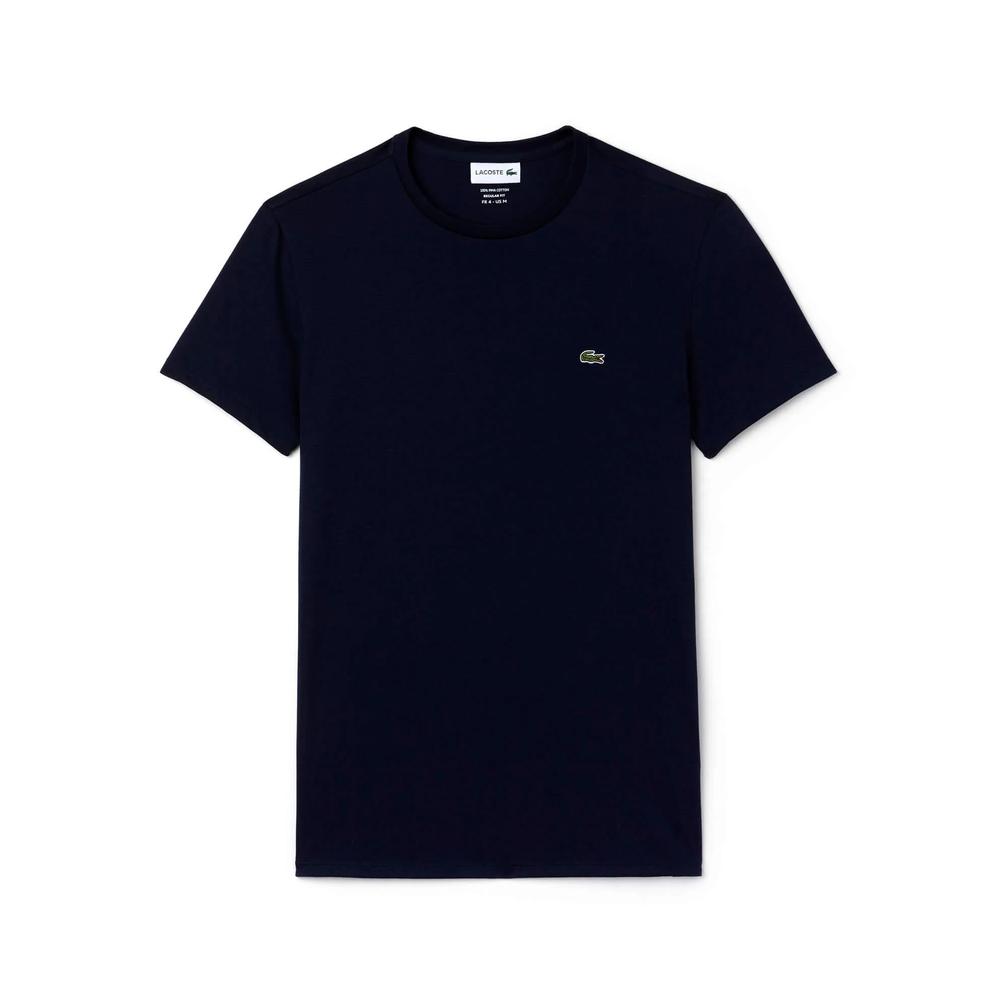 Póló Lacoste Crew Neck Pime Cotton Jersey TH6709-166 - sötétkék