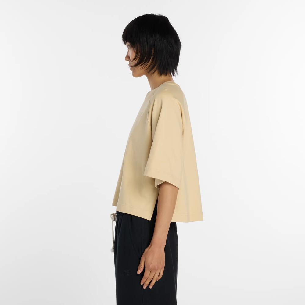 Női póló New Balance WT6147DDABC - sárga