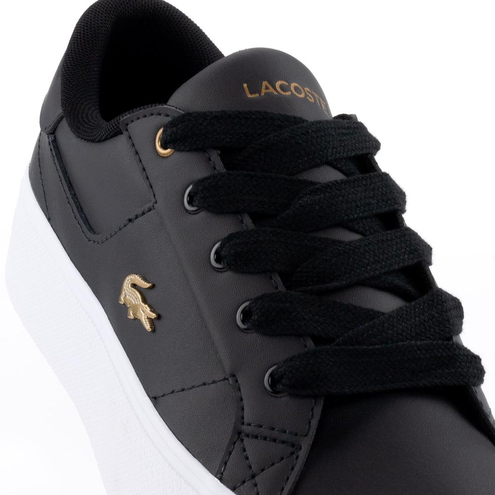 Cipő Lacoste Ziane Platform Leather 745CFA0013-312 - fekete