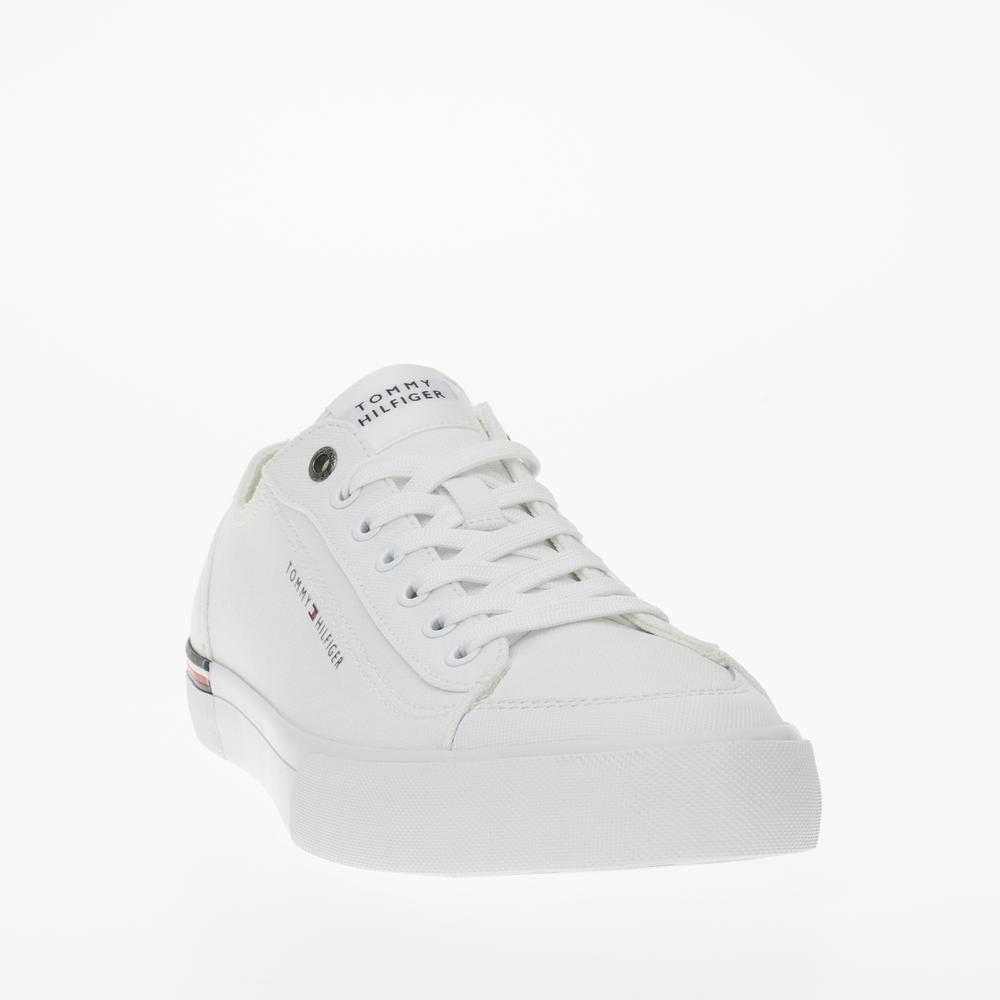 Cipő Tommy Hilfiger Corporate Vulc Canvas FM0FM04954-YBS - fehér