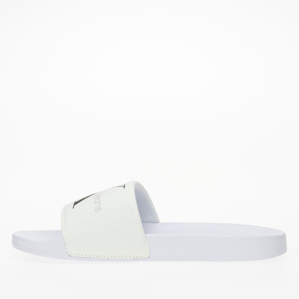 Flip Flop Calvin Klein Slide Monogram CO YW0YW00103-01W - fehér