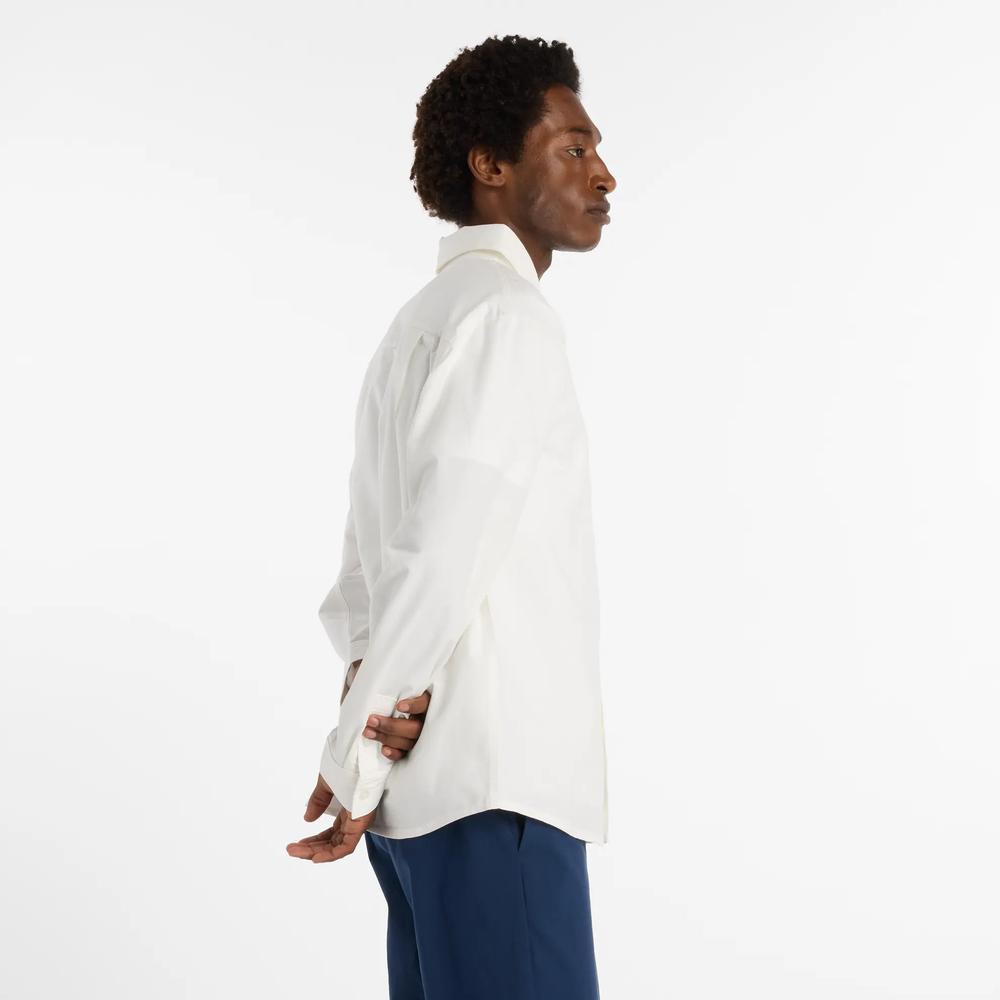 Férfi Ing New Balance MT53523RFN - fehér