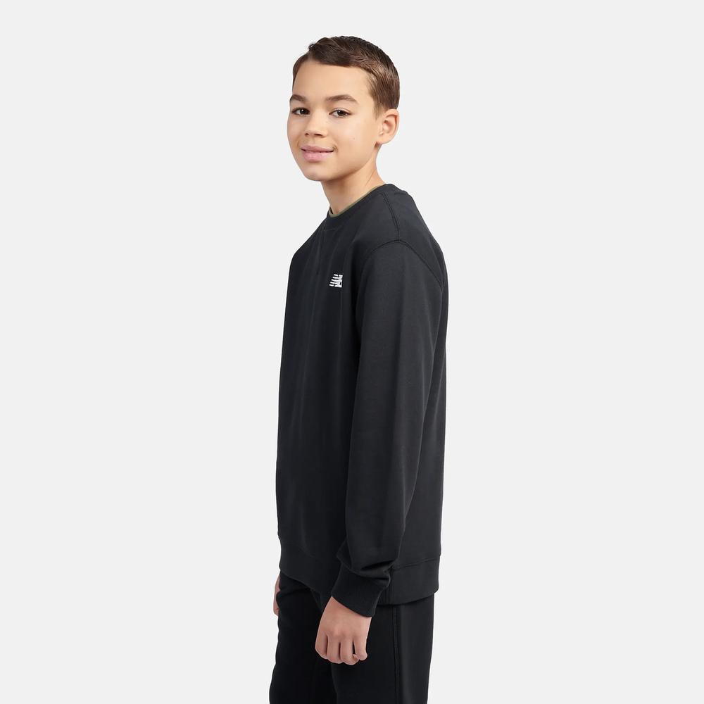 Gyerek felső New Balance LAKB0055BK - fekete