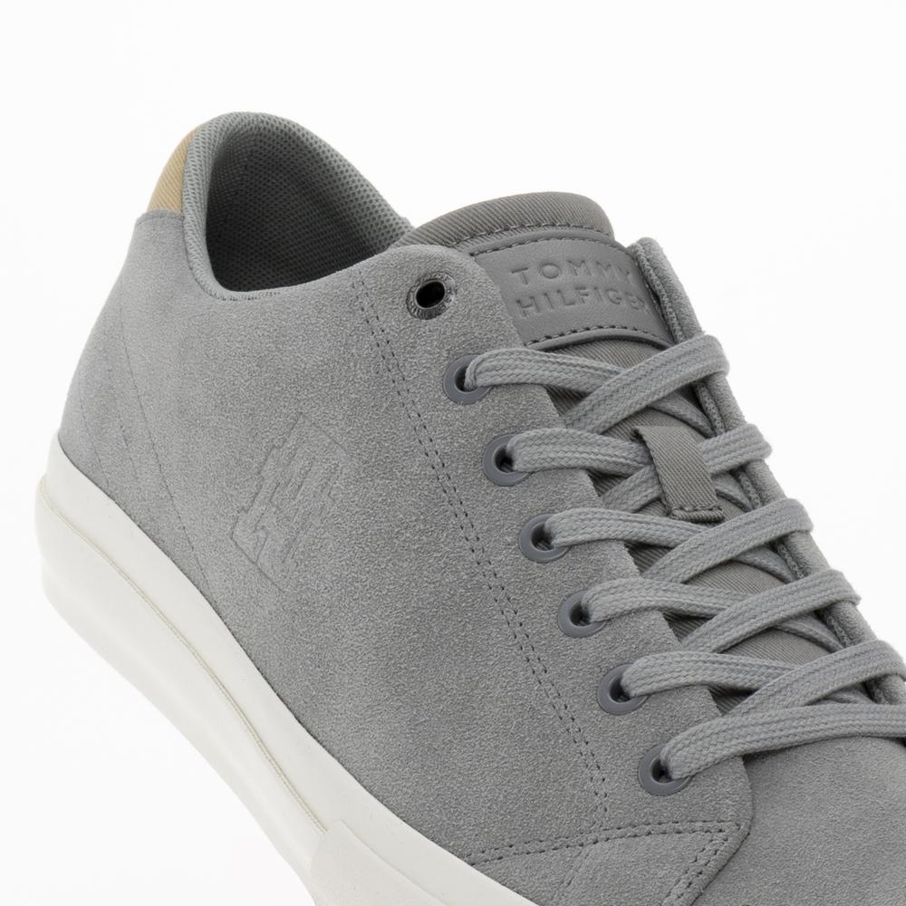 Cipő Tommy Hilfiger Hi Vulc Street Low Suede FM0FM04590-PRT - szürke