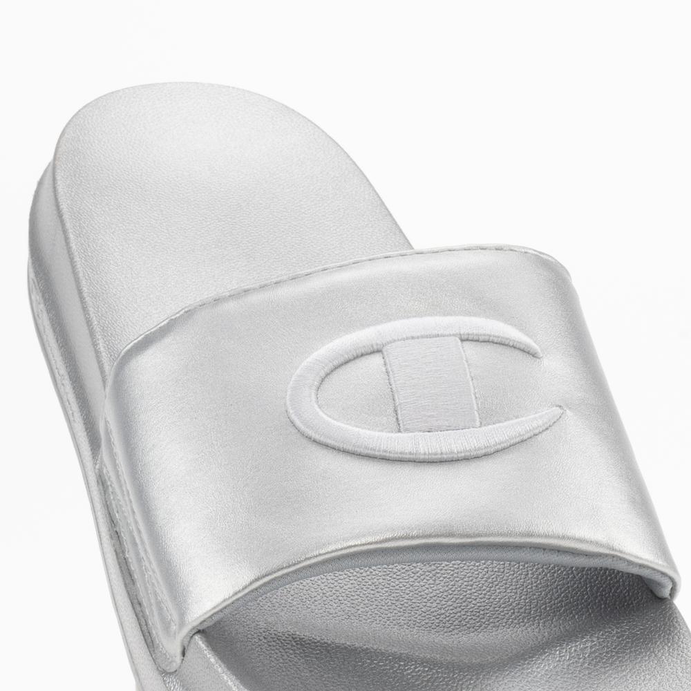 Flip Flop Champion Miami Platform S11561-EM007 - ezüst