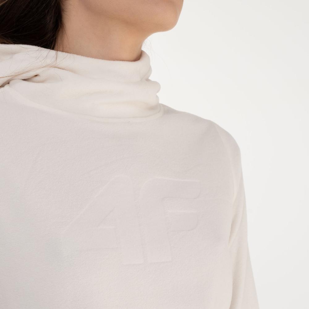 Pulóver 4F SS23TFLEF05112S - fehér