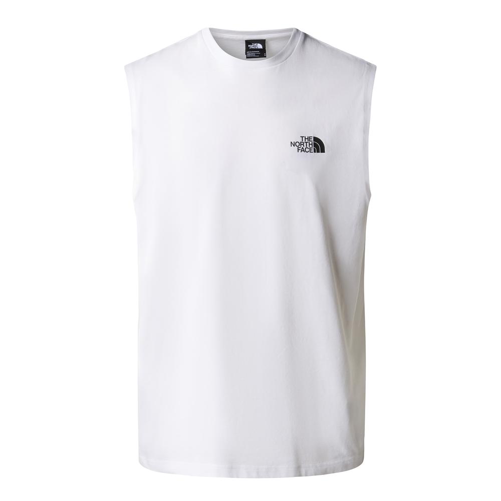 Póló The North Face Simple Dome Tank 0A87R3FN41 - fehér