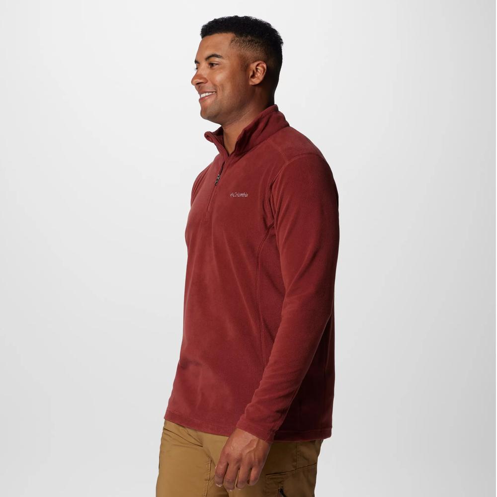 Felső Columbia Klamath Range II Half Zip 1352472682 - piros