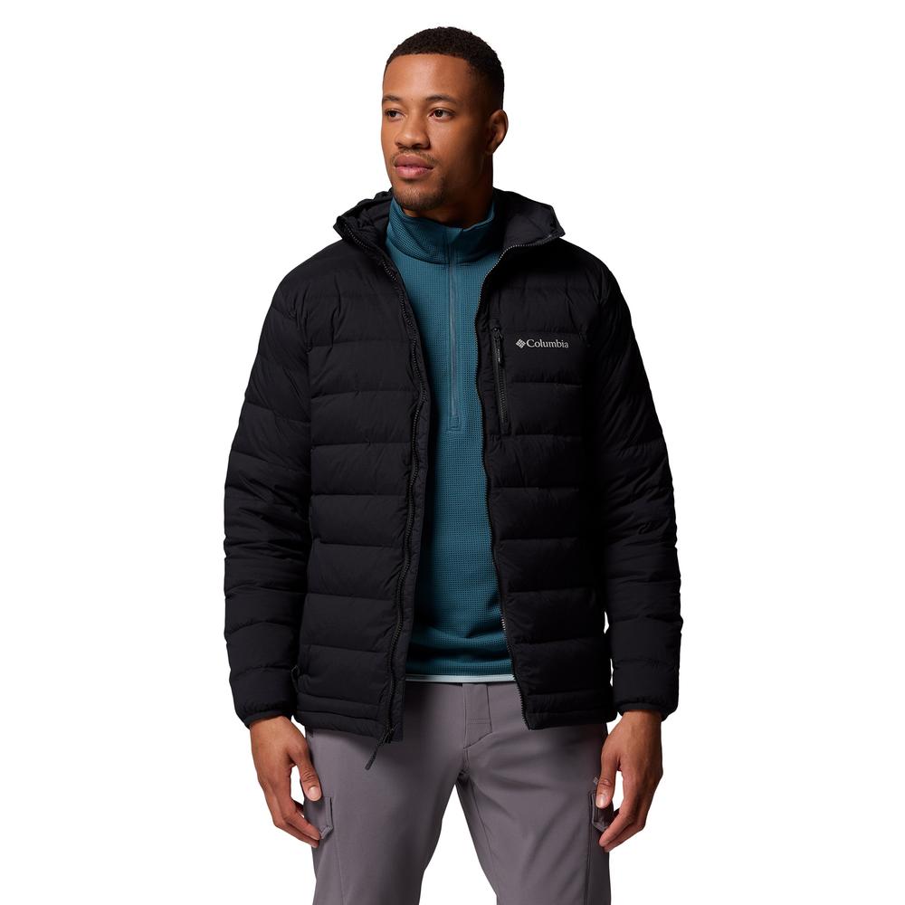 Férfi dzseki Columbia Peak Down Hooded 2133972010 - fekete