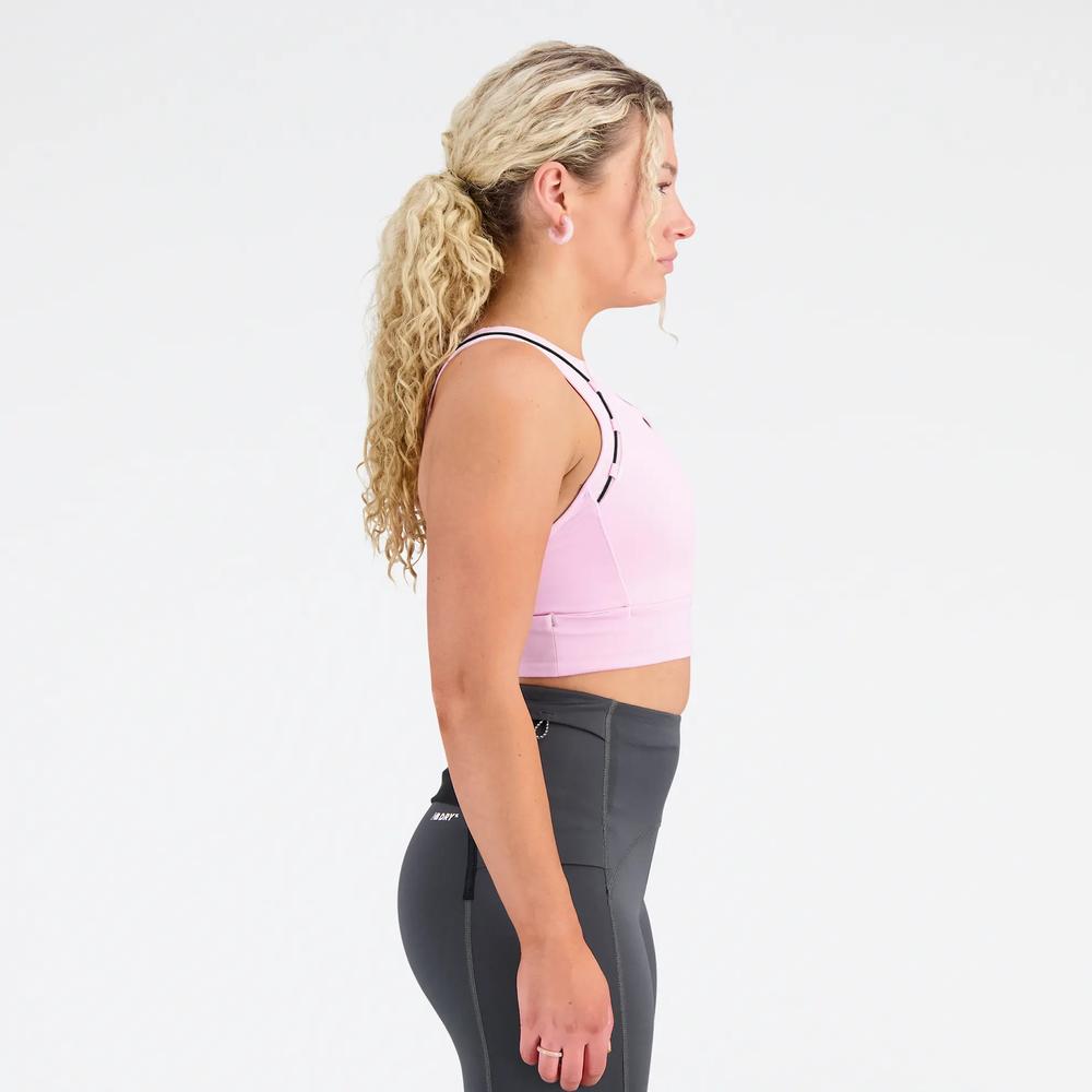 Női top New Balance WB23259LLC – fekete