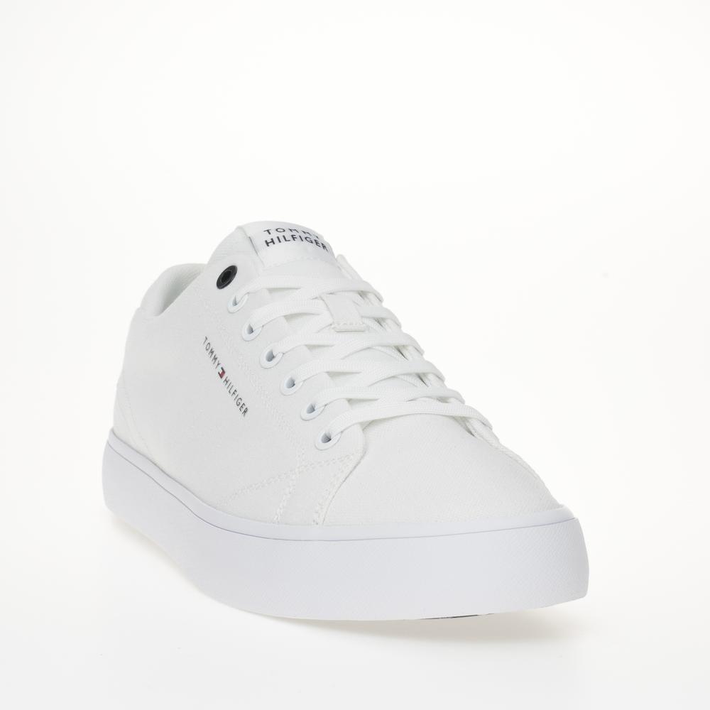 Cipő Tommy Hilfiger Hi Vulc Low Canvas FM0FM04882-YBS - fehér