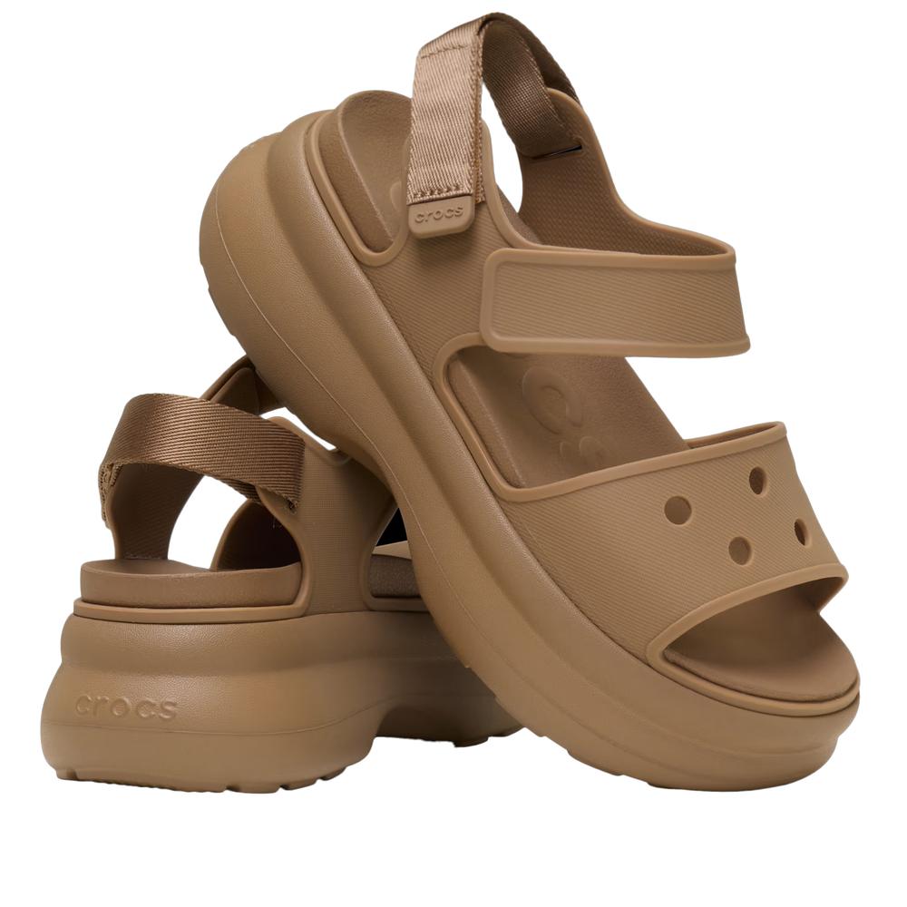 Női szandál Crocs Soho Y-Strap Sandal 211755-2EY - barna