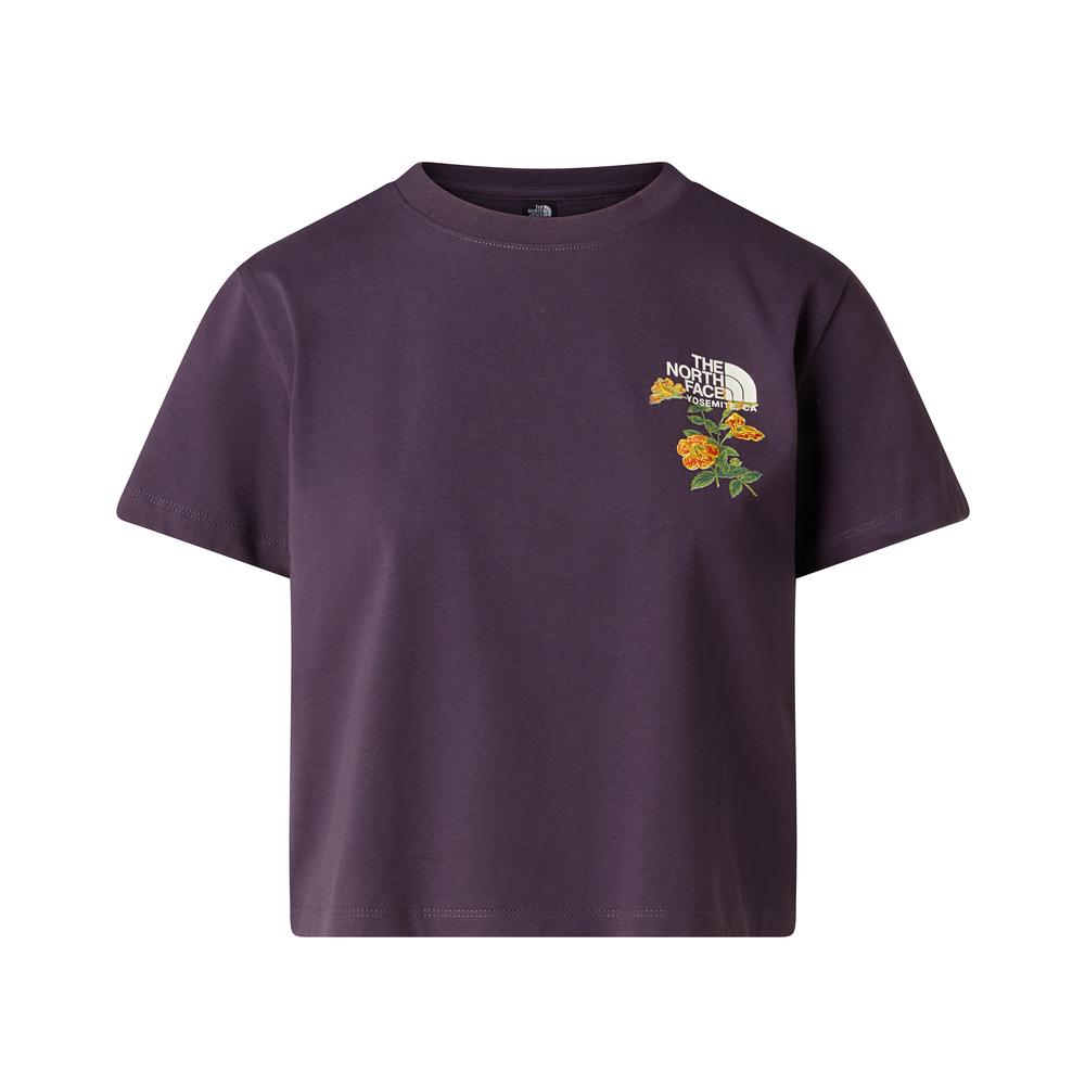 Női póló The North Face Flora 0A8G9QG5O1 - lila