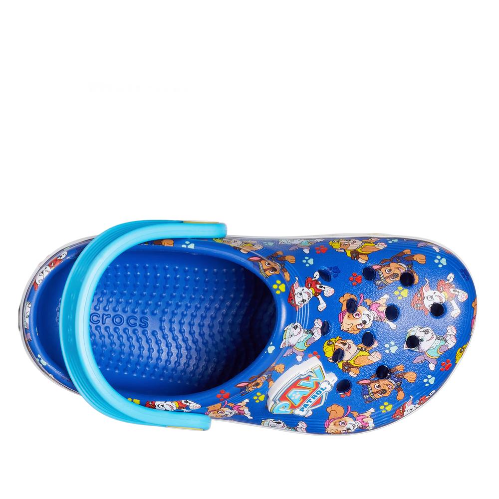 Gyerek flip flop Crocs Toddler PawPatrol Off Court Clog 208853-425 - kék