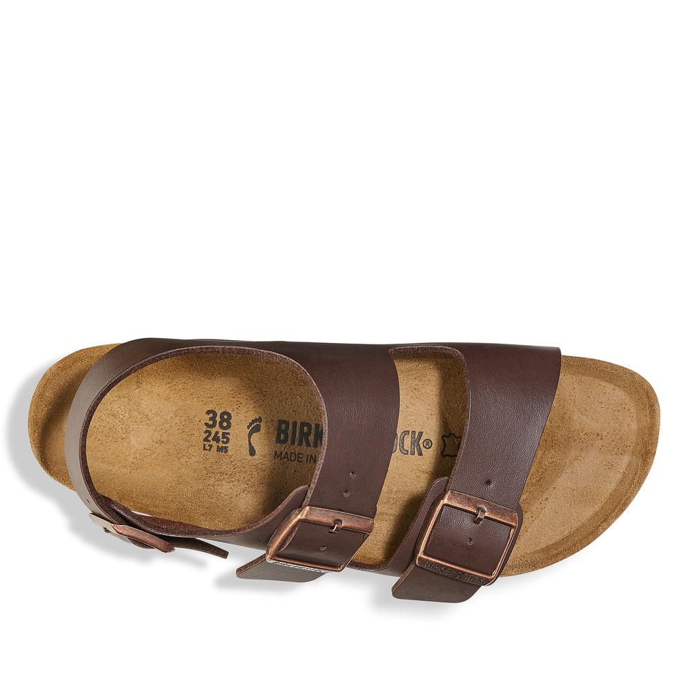 Férfi flip flop Birkenstock Milano BF 34701 - barna
