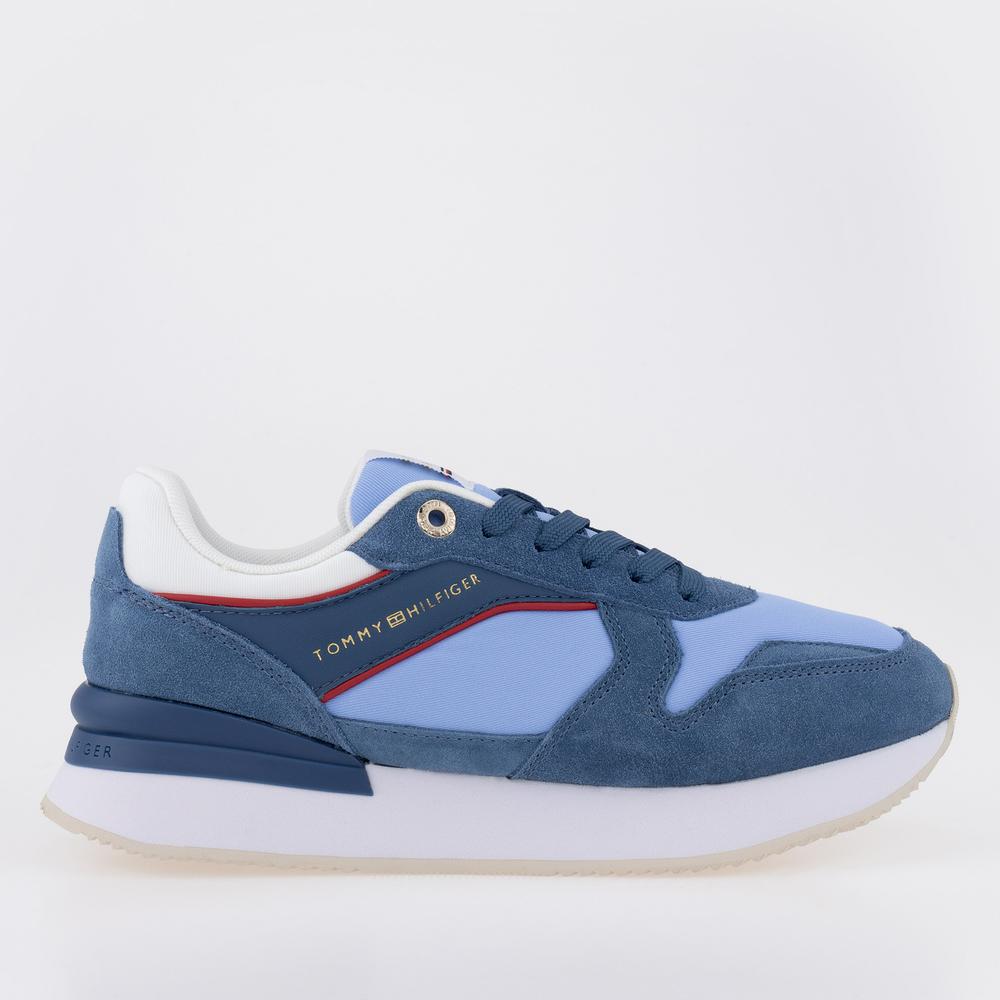 Cipő Tommy Hilfiger Elevated Feminine Runner FW0FW06949-DBX - kék