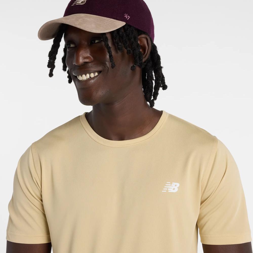 Férfi póló New Balance MT61O0U4ABC - sárga