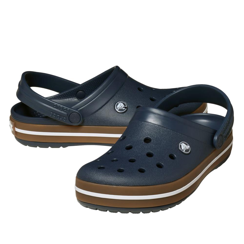 Flip Flop férfi Crocs Crocband Gum Clog 212756-410 - sötétkék