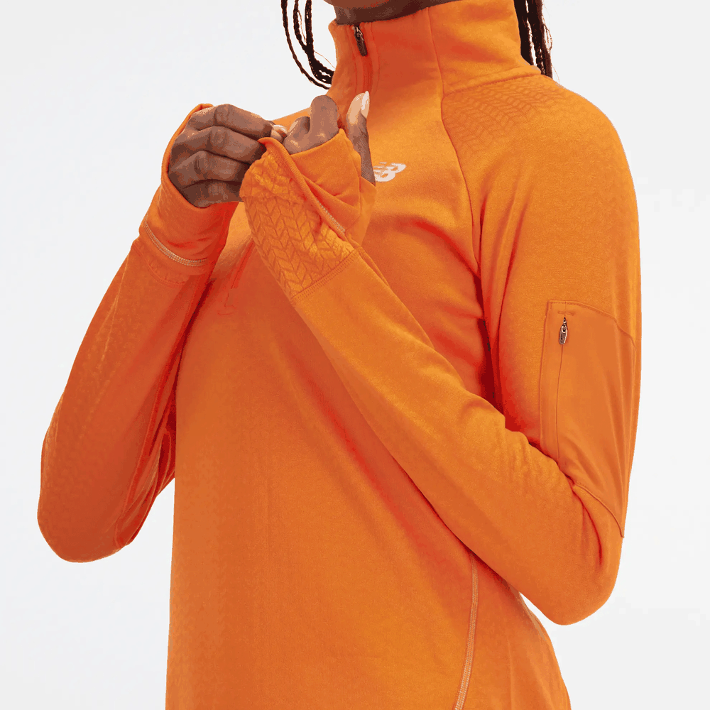 Női felső New Balance WT23252CEN – narancs