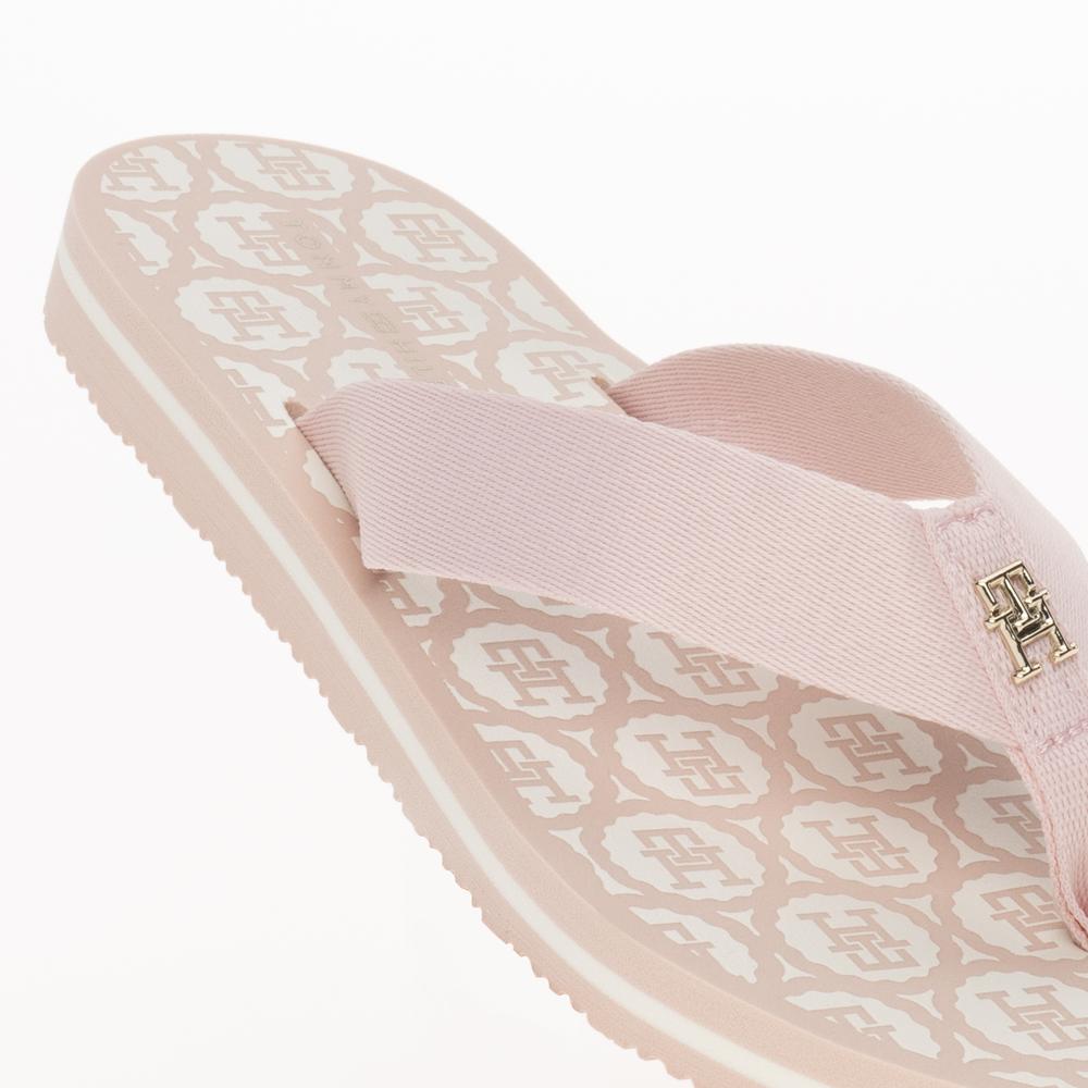 Flip Flop Tommy Hilfiger Emblem Beach FW0FW07900-TJQ - rózsaszín