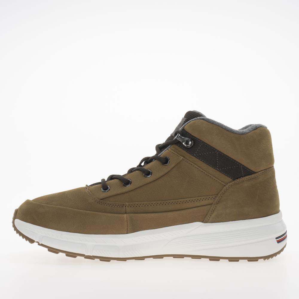 Cipő Tommy Hilfiger Warm Nubuck Hybrid FM0FM05189-GWJ - barna