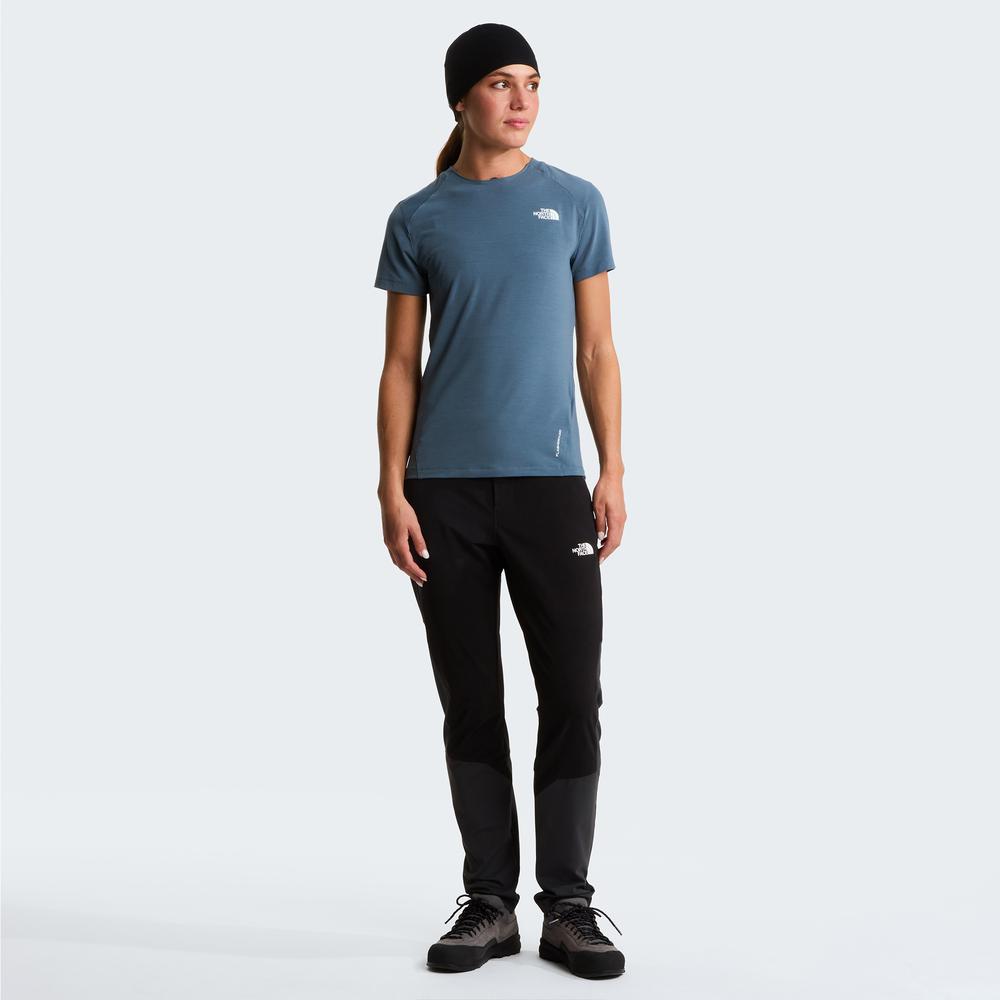 Női póló The North Face Lightning Alpine 0A8BT50U31 - kék