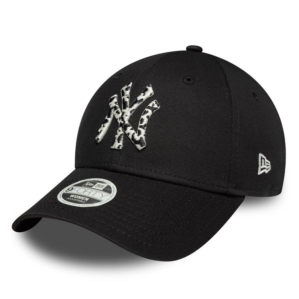 Női sapka New Era New York Yankees MLB Animal Infill 9FORTY 60771746 - fekete