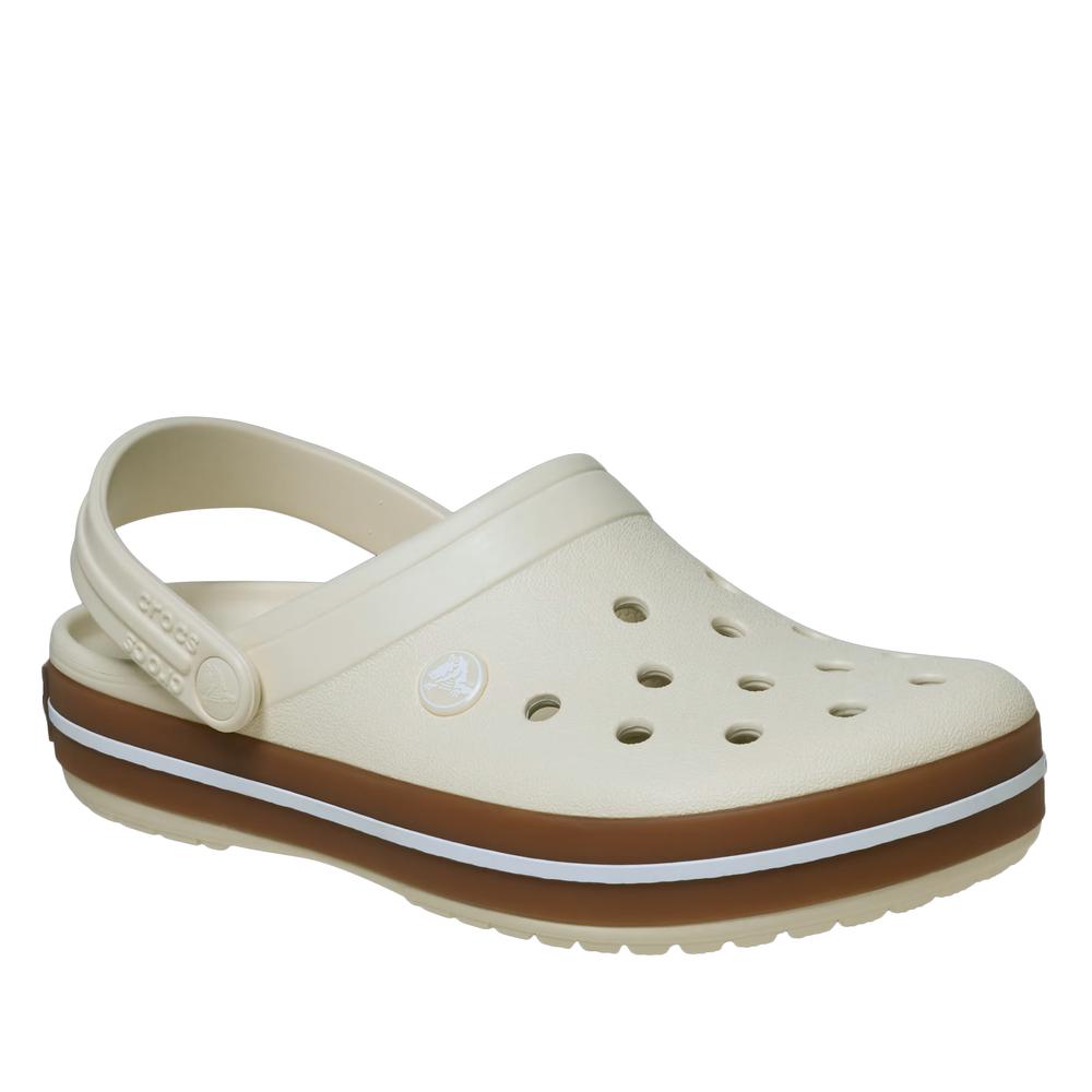 Flip Flop férfi Crocs Crocband Gum Clog 212756-2MD - fehér