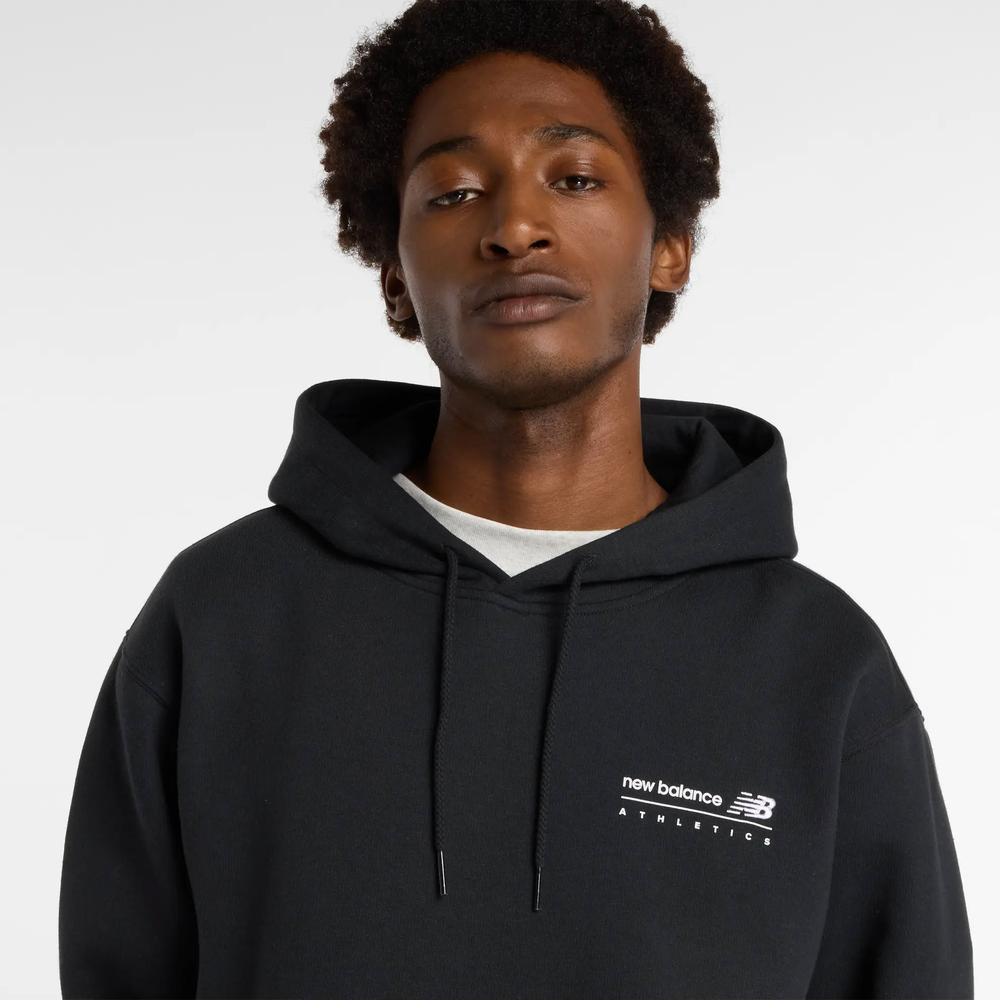 Férfi pulóver New Balance MT53528BK - fekete