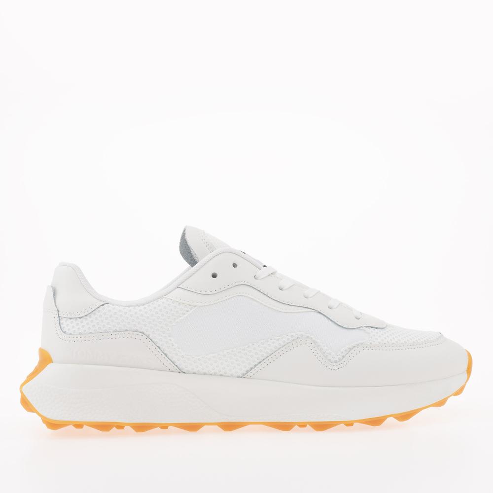Cipő Tommy Hilfiger TJM Runner Mix Material EM0EM01259-YBL - fehér