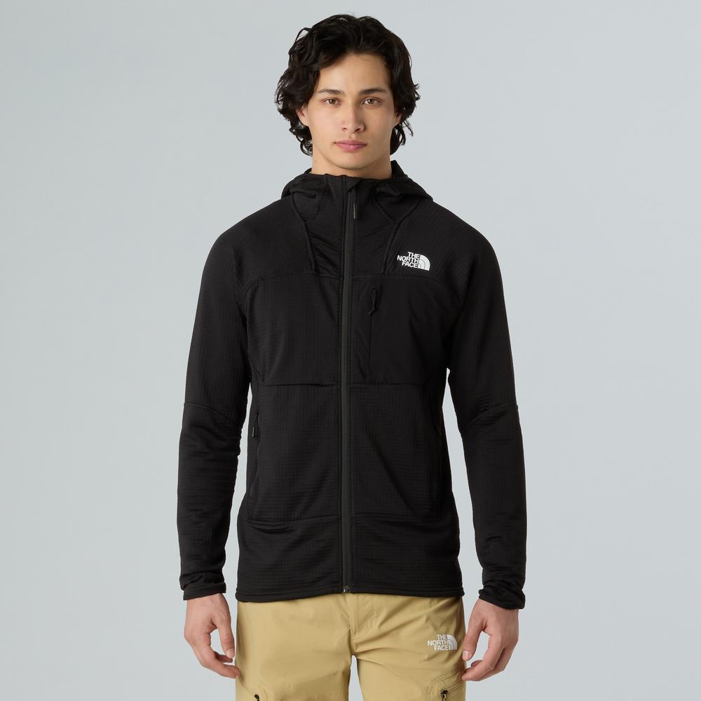 Férfi dzseki The North Face Stormgap Power Grid 0A87J74H01 - fekete