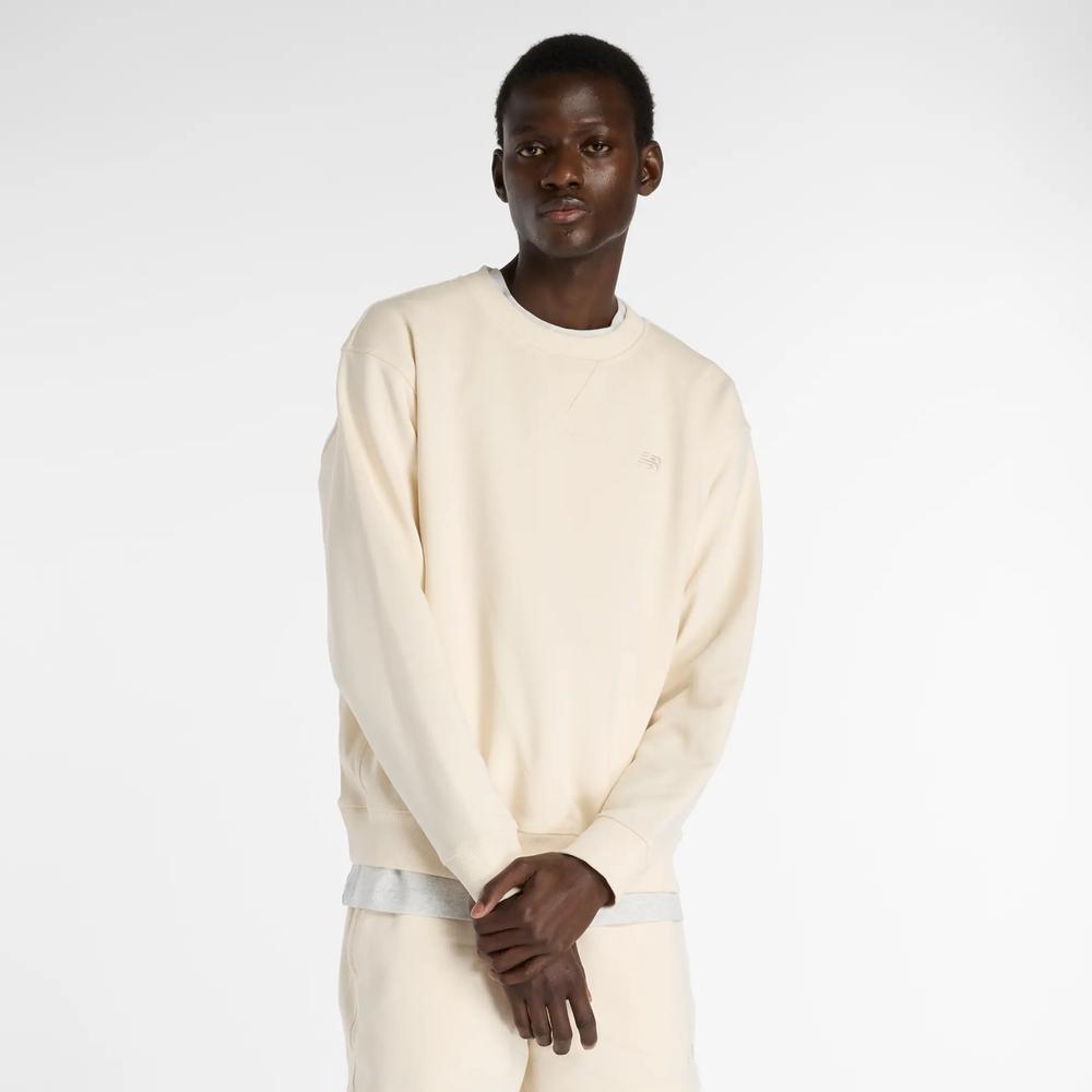 Férfi felső New Balance MT41506PEF - bézs