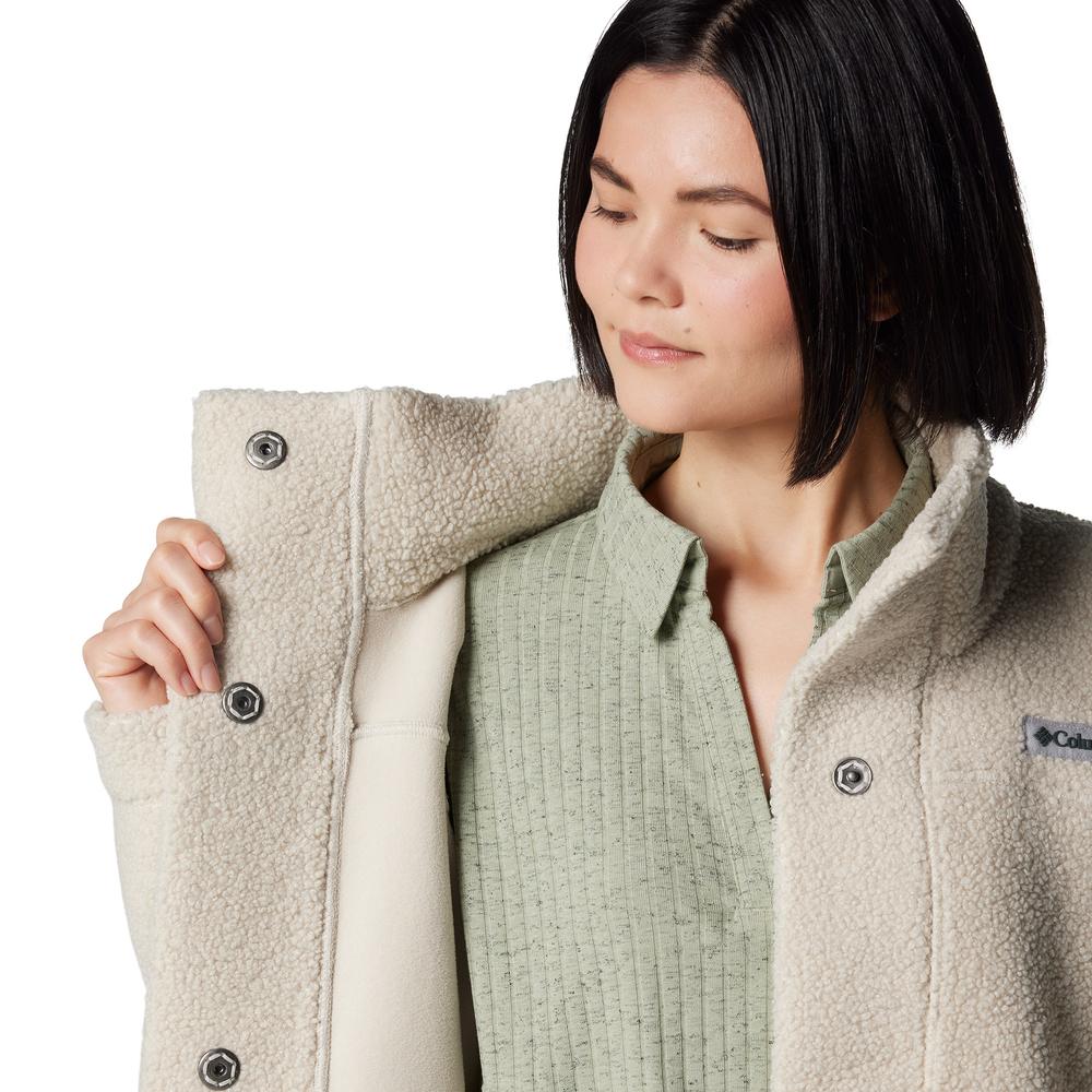Női dzseki Columbia Panorama Lon Sherpa Fleece 1862582278 - bézs