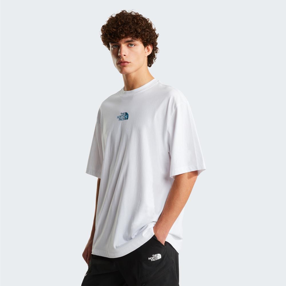 Póló férfi The North Face Liquid 0A8G9UFN41 - fehér