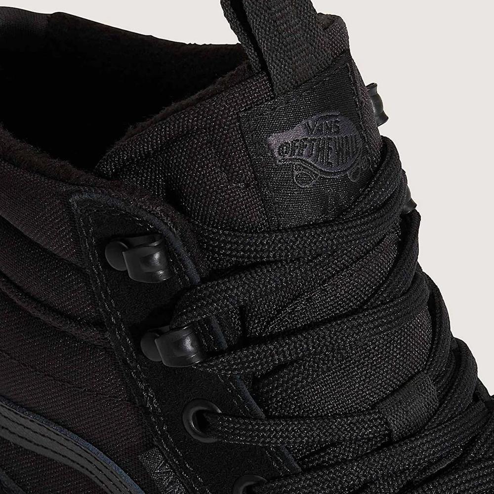Női cipő Vans SK8-Hi Waterproof VN000DAQBKA1 - fekete
