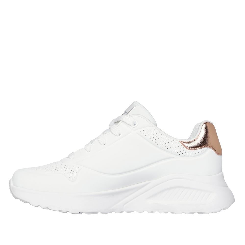 Cipő női Skechers Uno Lite Shimmer Along 177291WHT - fehér