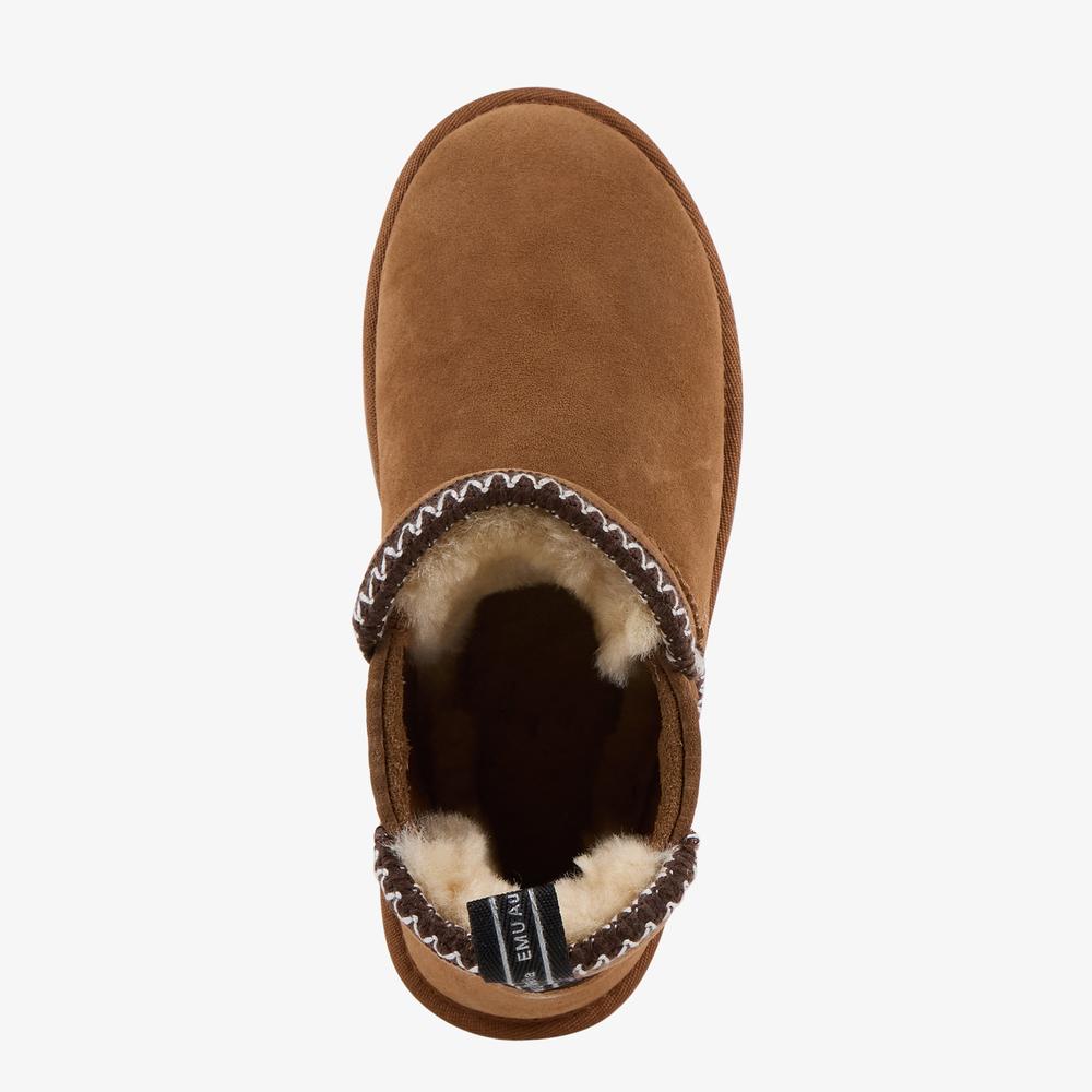 Női cipő Emu Australia Higgie W13198CHES - barna