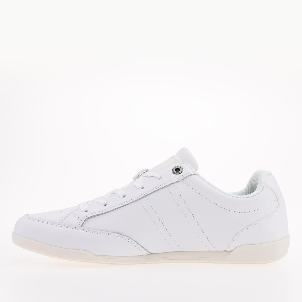 Cipő Tommy Hilfiger Classic LO Cupsole Leather FM0FM04277-YBR - fehér
