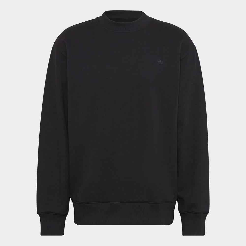 Férfi felső adidas Originals Adicolor Contempo Crew French Terry HK2938 - fekete