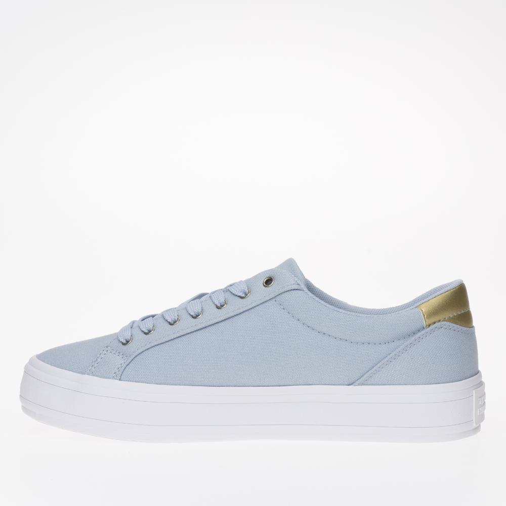 Cipő Tommy Hilfiger Essential Vulc Canvas FW0FW07682-C1O - kék